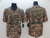 Nike Chiefs 15 Patrick Mahomes Camo Salute To Service Limited Jersey,baseball caps,new era cap wholesale,wholesale hats